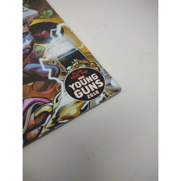 Marvel Universe Avengers No 1 Preview 2018 Jason Aaron Ed McGuinness Young Guns - Picture 2 of 7